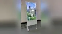 43-дюймовый напольный портативный складной сетевой Wi-Fi HD Digital Signage Видеоплеер LED Minotor ЖК-дисплей для рекламы для ресторана/отеля/рекламы