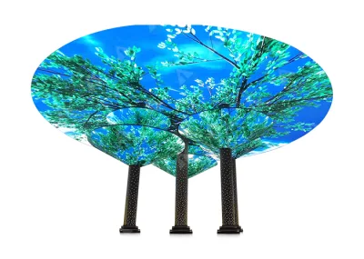 Креативный динамик/Внутренний светодиодный экран в виде дерева
